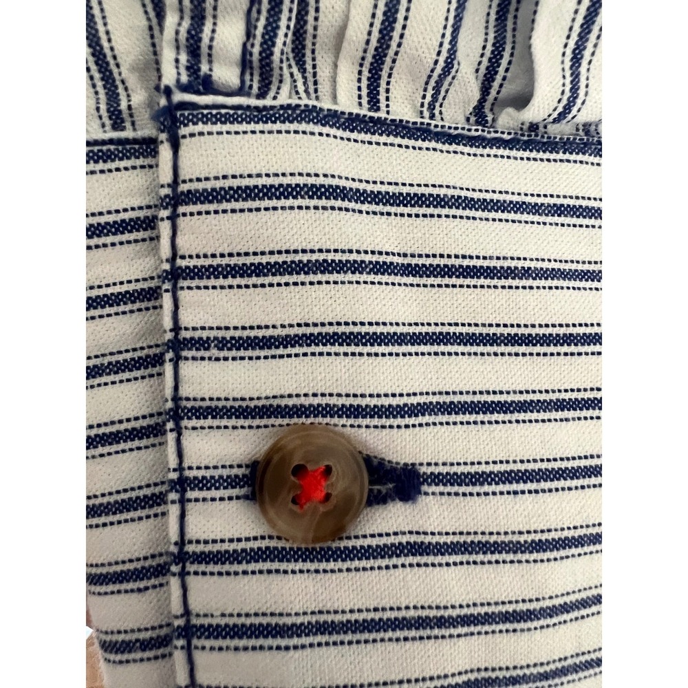 Anthropologie Pilcro Paint Splatter Shirt Dress Striped Artistic Preppy Boho NWT - Picture 8 of 16